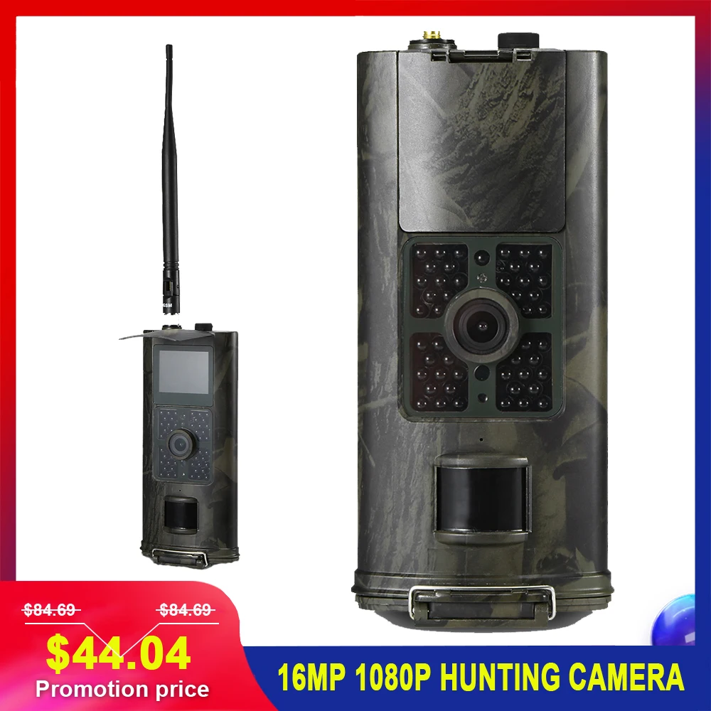 Охотничья камера 16MP 1080P 2G/3g MMS Trail камера, игровая камера, открытая скаутская инфракрасная камера ночного видения
