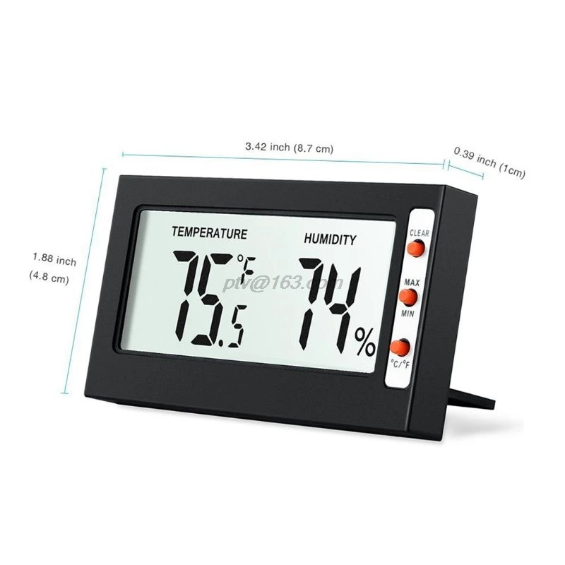

LCD Digital Hygrothermograph Household High Precision Electronic Thermometer Hygrometer Temperature Humidity Measurement