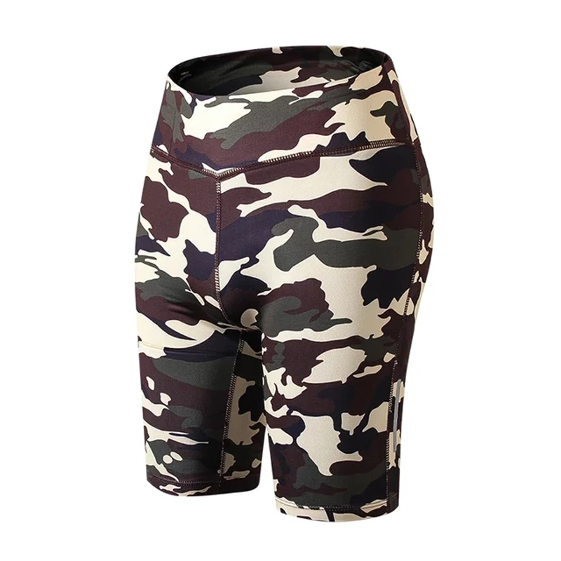 New Sexy Pocket Gym Women Shorts Compression Fitness Tight Athletic Clothing Legging Trousers Running Yoga Sports |