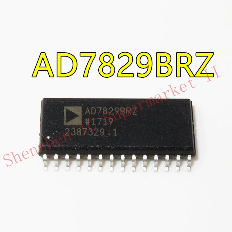 Новый и оригинальный AD7829BRZ 3 V/5 V. 2 MSPS.8.1/4/8 ADC V MSPS 8 Bit 1 /4 /8 Channel Sampling ADCs|Интегральные