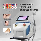 Новый Диодный Лазерный Аппарат Stlye 808 для удаления волос, нм, 3 длины волны, аппарат для удаления волос и омоложения кожи CE