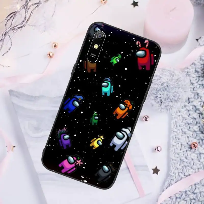 

among us Phone Case For Xiaomi Redmi note 7 8 9 pro 8T 9A 9S Mi Note 10 Lite pro
