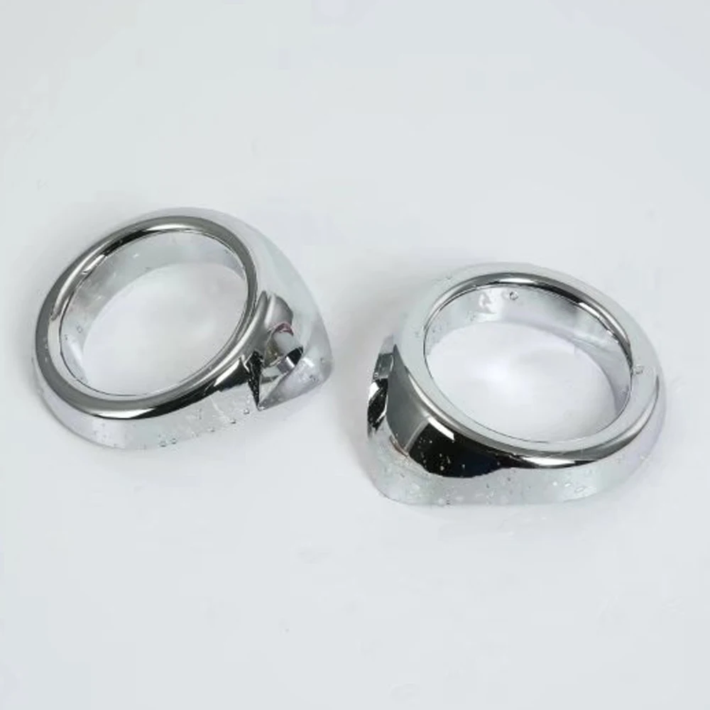 

Для Subaru XV Crosstrek 2017 2018 2019 2020 ABS хромированная передняя противотуманная фара, накладка на противотуманную фару, молдинг для бровей, украшение, Стайлинг автомобиля