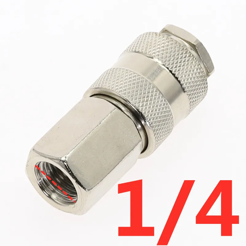

Быстросъемный пневматический фитинг Евро 1/4", 3/8", 1/2"