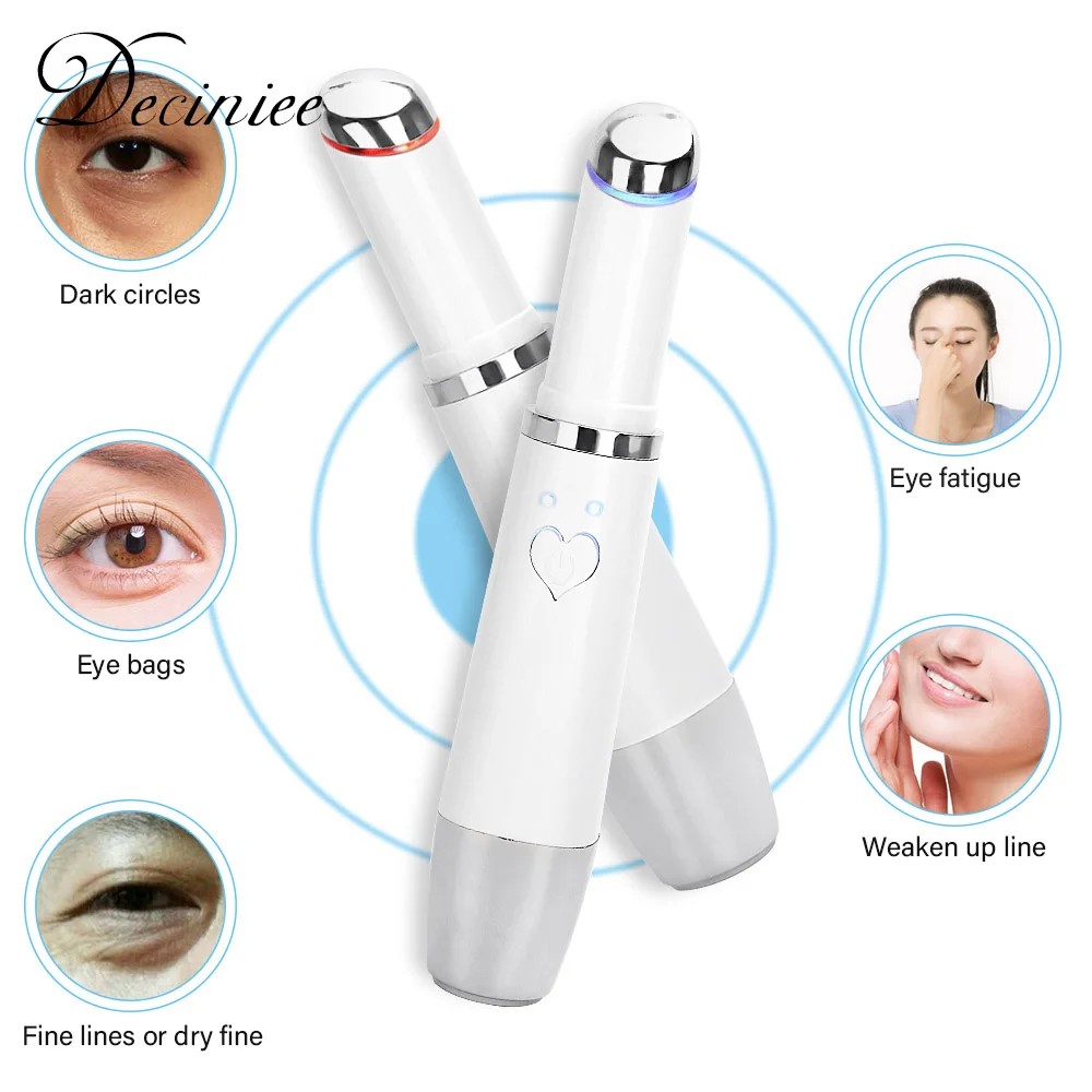 

Electric Eye Massage Device Negative Ion Photon Therapy Wrinkles Removal Anti-Aging Massager Beauty Machine Eye Skin Care Tools