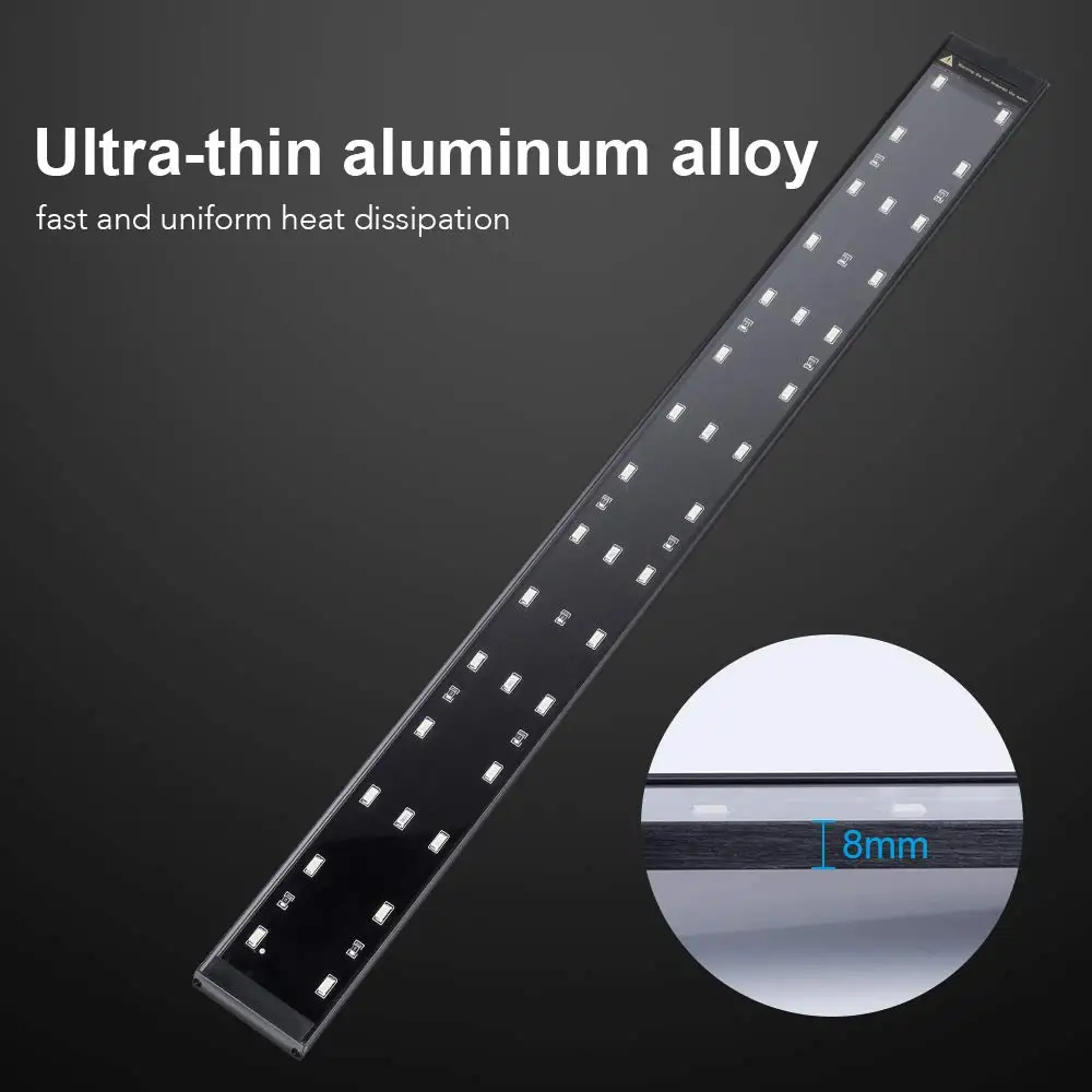 12V 14W High Lumen клип-на коралловый риф СВЕТОДИОДНЫЙ Аквариум Светодиодный светильник ing с выдвижным козырьком кронштейн для водные растения морской аквариум светильник