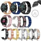 Ремешок из нержавеющей стали для Huawei Watch GT2 GT3 42 мм 46 мм 2e GT 2 Pro, классический быстросъемный браслет для наручных часов, 20 мм 22 мм