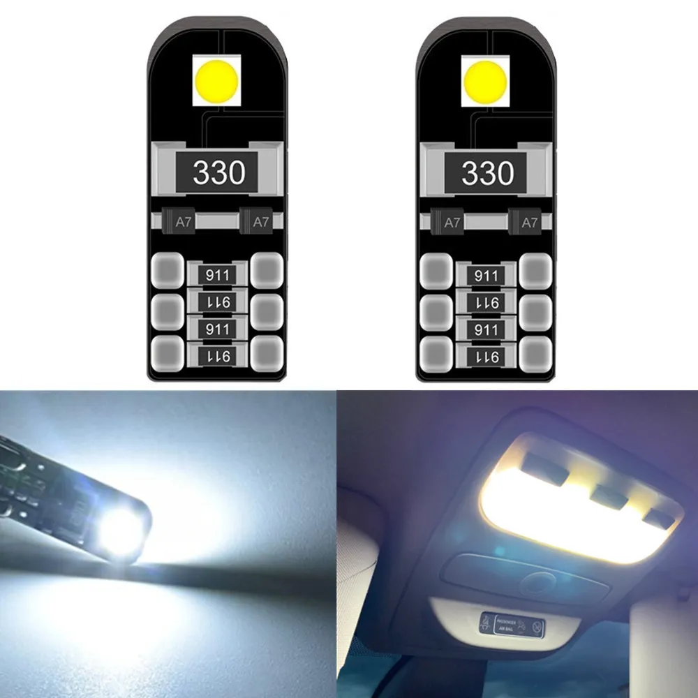 

2x T10 Led No Error Canbus Interior W5W Car Lights for Volkswagen Passat B7 CC B6 Touareg Touran Polo Bora Tiguan Caddy Beetle