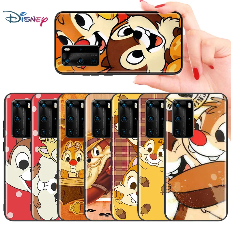 

Disney Cartoon Animation Cute Chip Dale For Huawei Mate 10 20 X 30 40 RS Lite 5G P Smart S Z Pro Plus TPU Silicone Phone Case