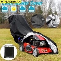 210d outdoor garden furniture waterproof dustproof oxford lawn mower cover uv protection tractor snowblower cover shade for