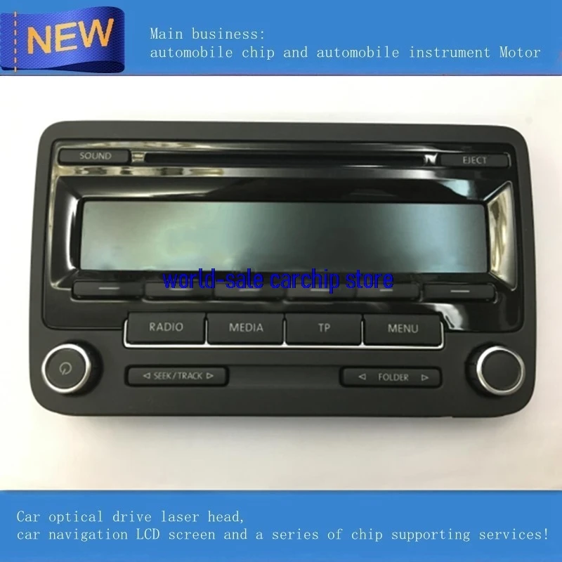 100% абсолютно новый VW 2013 2014 2015 RCD310 рамка с ЖК-дисплеем 1K0 035 186 AA и приводная плата