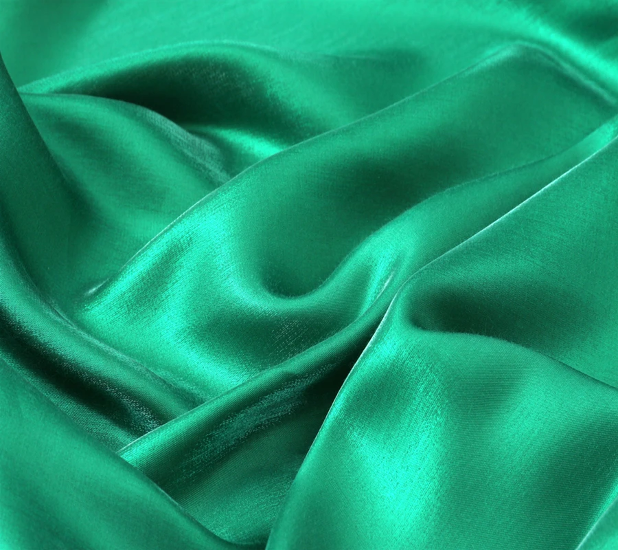 Цветная Глянцевая шелковая атласная градиентная ткань яркая шелковистая и