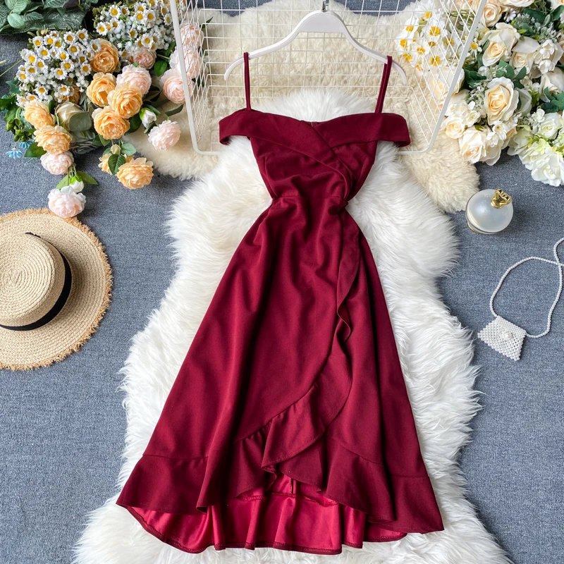 ZQLZ летнее сексуальное платье 2021 Новинка без бретелек рукавов винтажные Vestidos Mujer