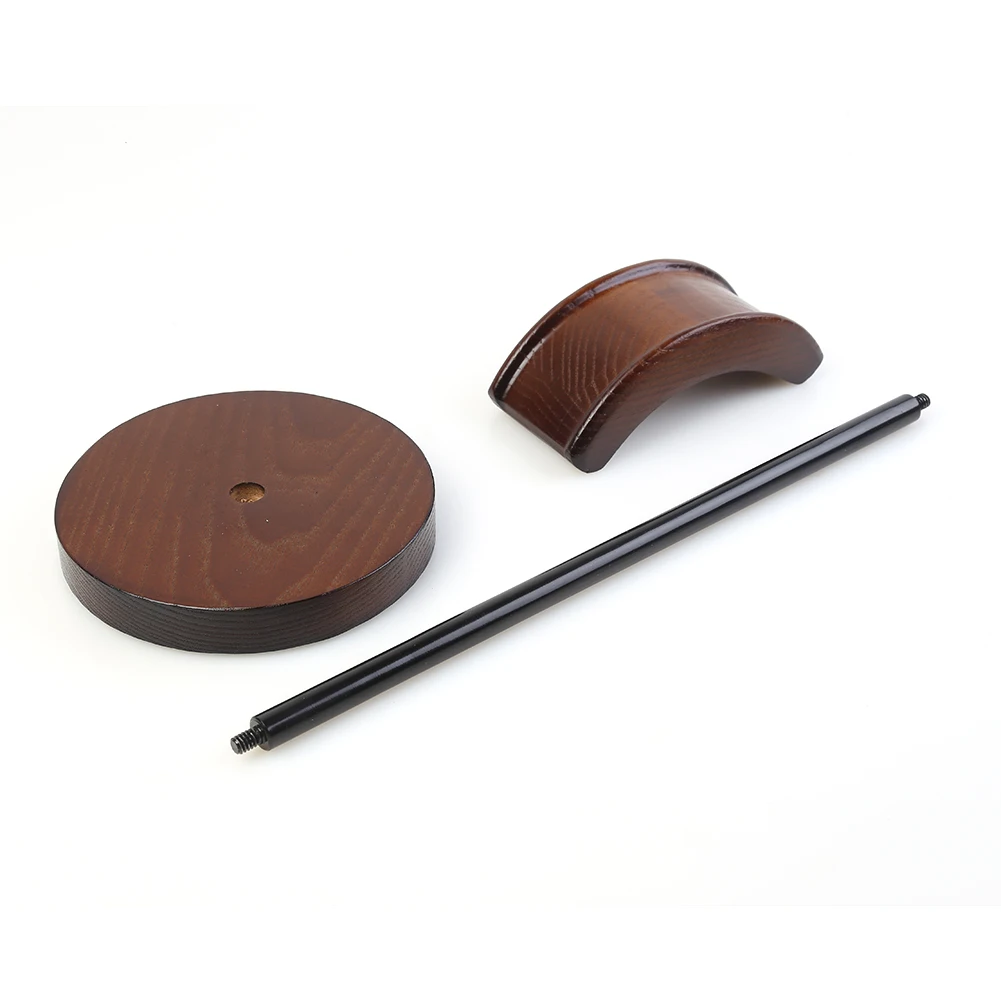 Solid Headset Stand Widely Compatible Wooden Aluminum Wall Mount Desktop Display Earphone Headphone Bracket Accessories | Электроника