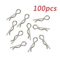 100pcs rc on road buggytruck car shell body clips pins housing latch r buckles fixed for traxxas trx4 18 upgrade part