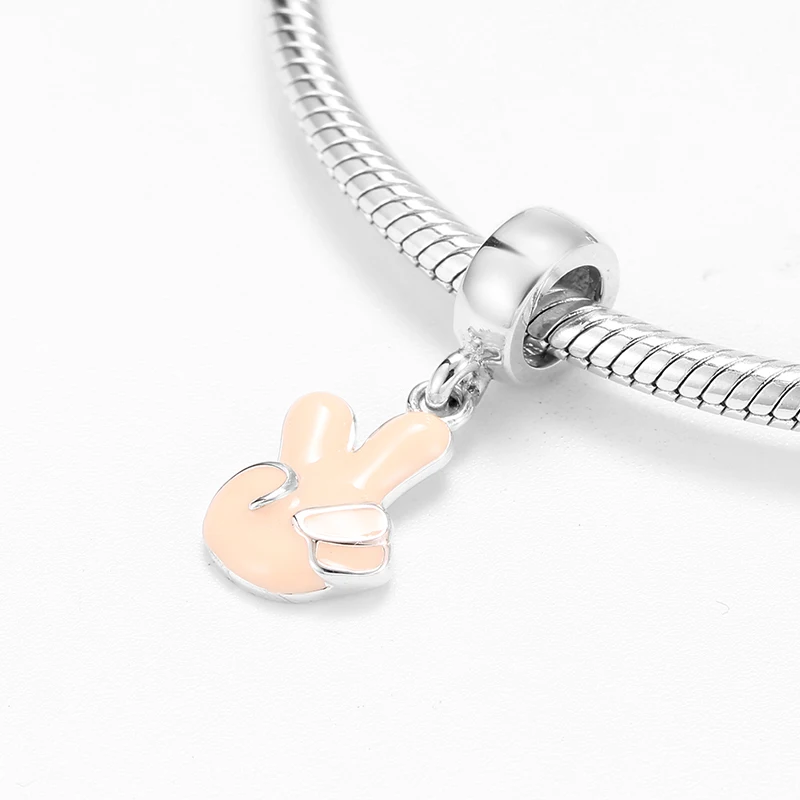 Подвеска-бусина из серебра 925 пробы для изготовления ювелирных изделий |