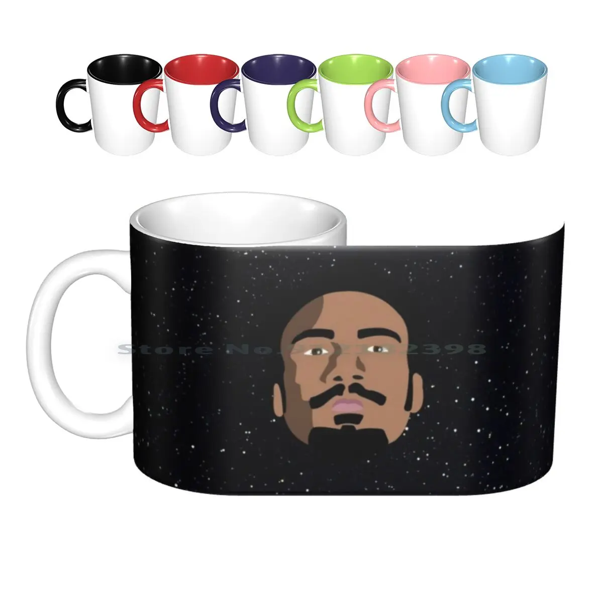 

Молодая нежная керамическая кружка, кофейные чашки, кружка для молока, чая, кружка с принтом Лэндо, кальризиандо, Соло, рассказ из фильма «До...