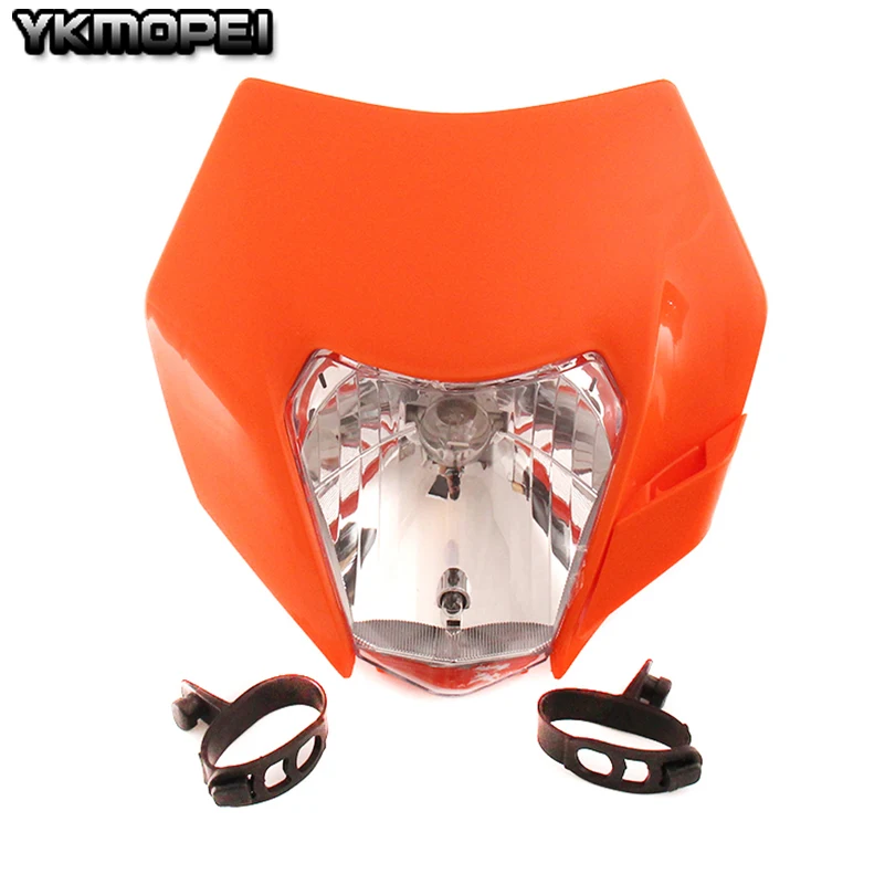 Универсальная фара для мотоцикла кроссового велосипеда супермото мотоциклетная