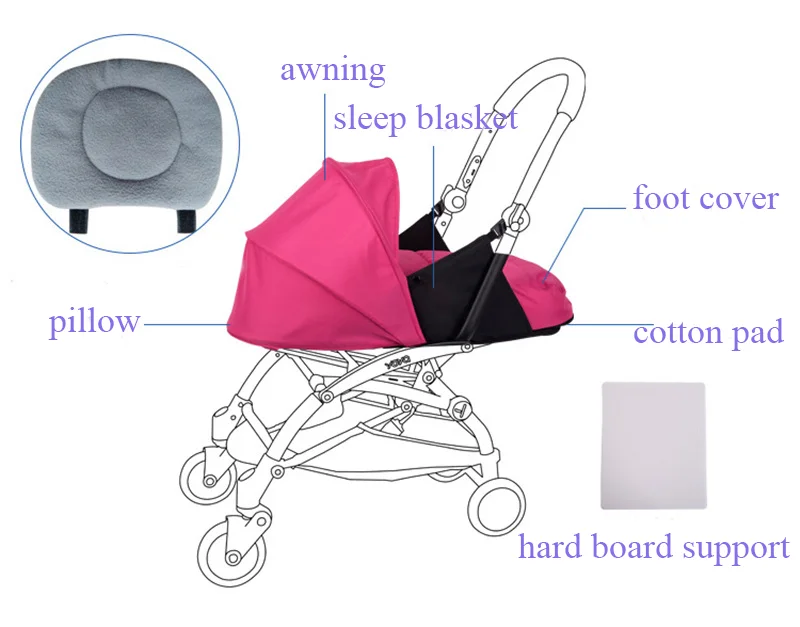 Коляска 2 в 1 для новорожденных детская складная тележка легсветильник коляска