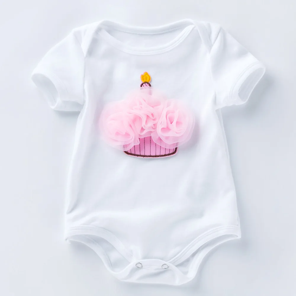 Нарядная летняя одежда для девочек детская близнецов боди комбинезон малышей