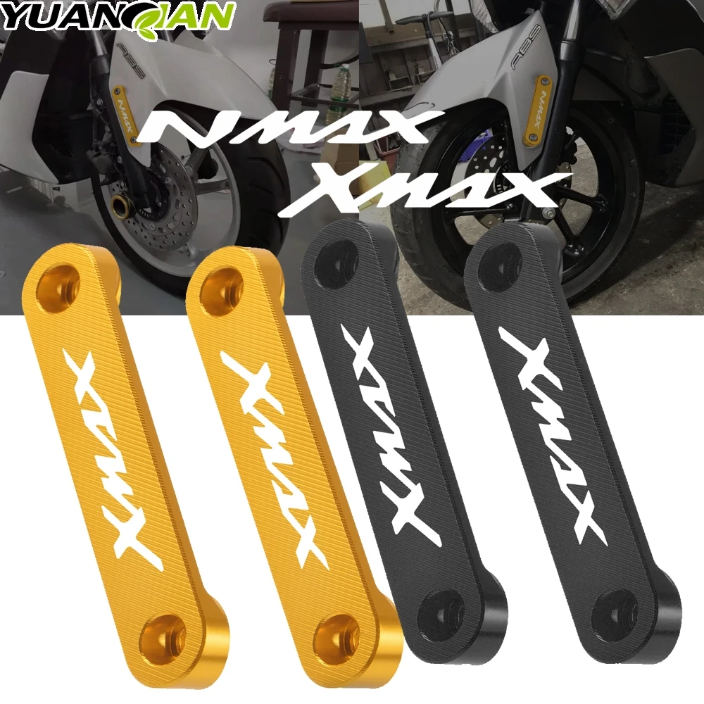 

X MAX Front Axle Plate Cover For YAMAHA XMAX X-MAX 125 250 300 400 Front Axle Coper Plate Decorative Cover NMAX 155 2017 2018