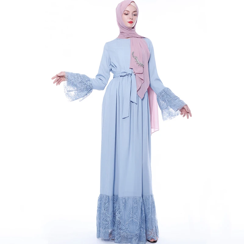 Абая Турция Ислам Арабский хиджаб мусульманское длинное платье Caftan Дубай Кафтан