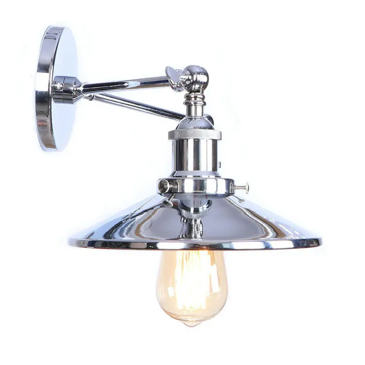 restaurant industry balcony stair corridors contracted wind restoring ancient ways wrought iron bar double wall lamp | Лампы и