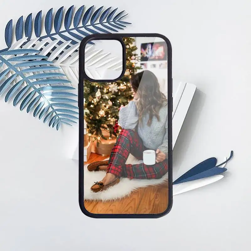

Vogue Christmas girl Phone Case PC for iPhone 11 12 pro XS MAX 8 7 6 6S Plus X 5S SE 2020 XR