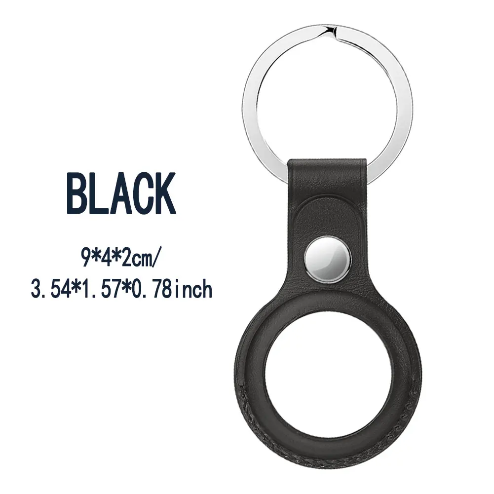 

For Apple Airtags Protector Cover With Keychain For AirTags Shockproof Anti-Scratch Anti-Fall Protective Case Shell For Air Tags
