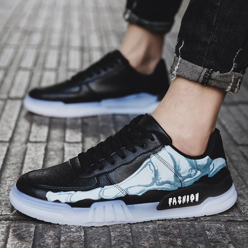 

2021 Summer New Style Men's Hip-hop Trend Board Shoes Wear-resistant Personality Men's Sports Shoes Casual Men's Shoes