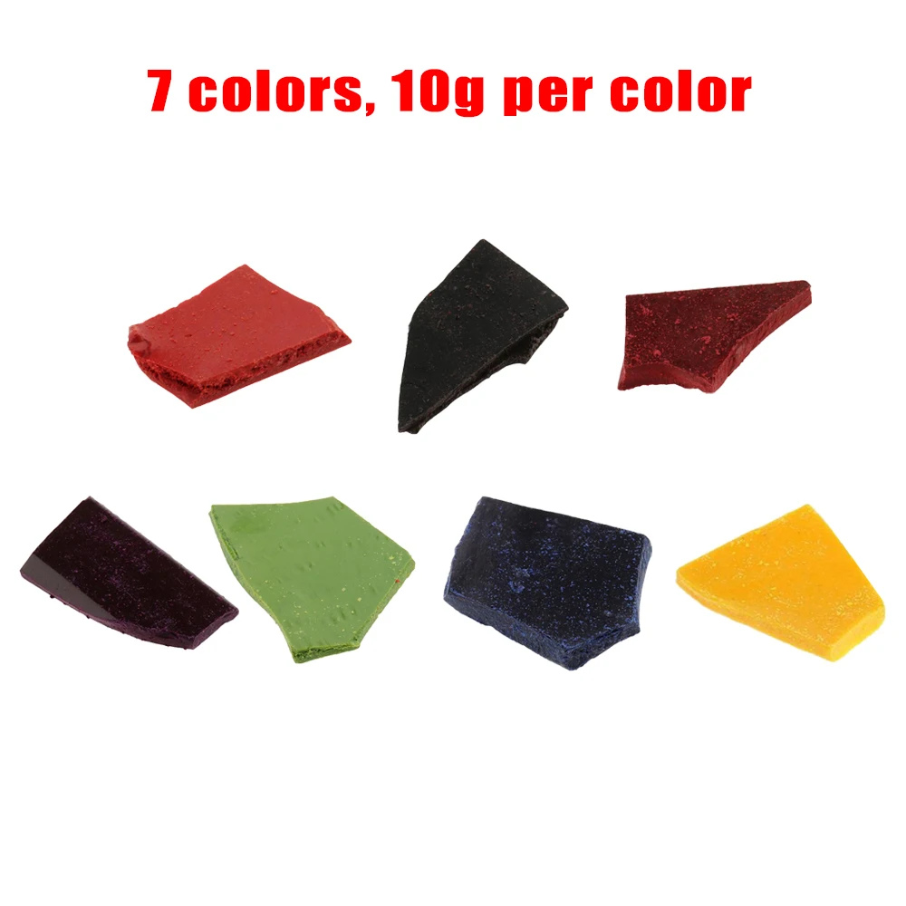 

Multi color Candle Dye Eco-friendly Coloring Irregular Practical 7x10g