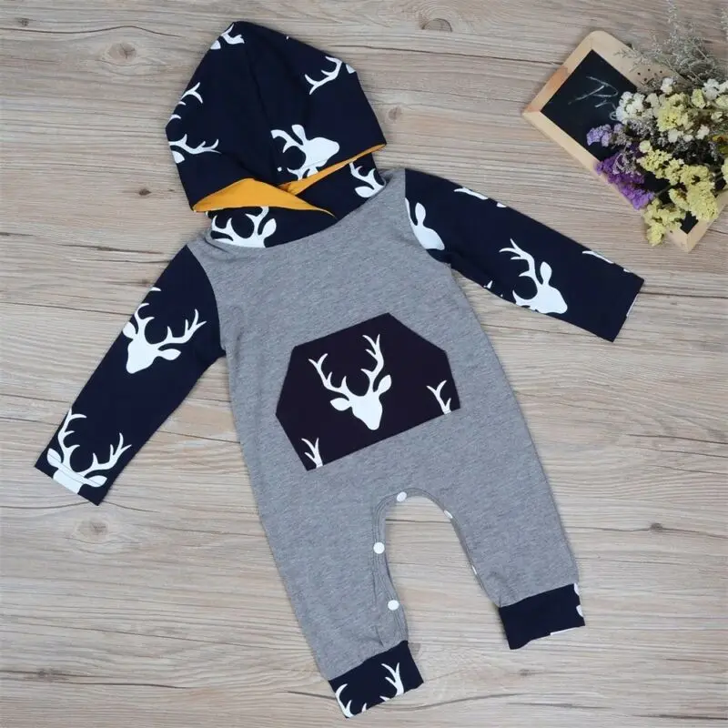 Новинка 2019 года сезон осень зима комбинезон для новорожденных мальчиков и