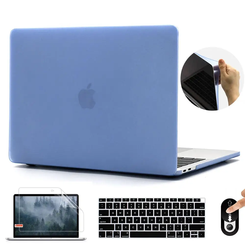 Мягкий пластиковый чехол для MacBook Pro 13 16 дюймов A2338 A2289 матовый ноутбука 2020 Air A2179 A2337