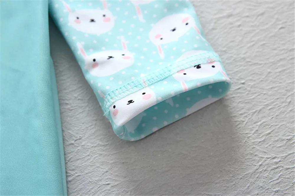 Женский слитный купальник с принтом кролика UPF50|Детские комбинезоны| |