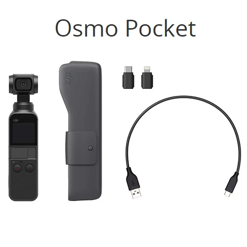 Osmo Pocket DJI Osmo Pocket 3 оси стабилизированная портативная камера 4K 60fps видео интеллектуальная Механическая стабилизация - Цвет: Osmo Pocket