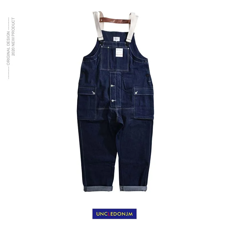 UNCLEDONJM джинсовые комбинезоны мужской комбинезон джинсы карго новые цельные