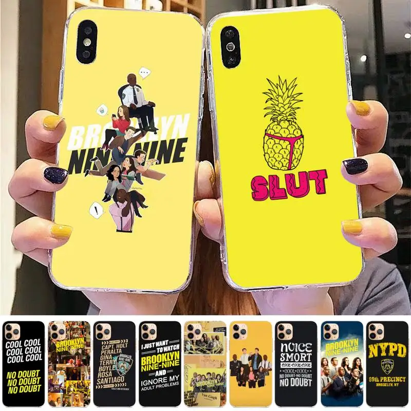 

Brooklyn 99 Nine-Nine cool Phone Case for iphone 13 11 12 pro XS MAX 8 7 6 6S Plus X 5S SE 2020 XR case