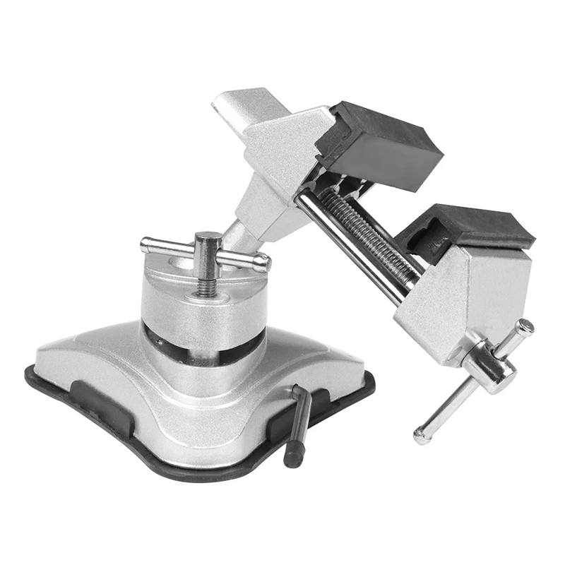 360 градусов вращения присоска плоскогубцы активность Мини стол тиски фиксатор