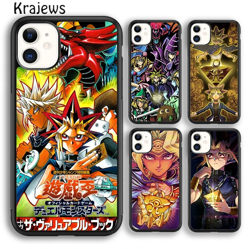 Krajew Yu Gi Oh TRADE GAME чехол для телефона с карточкой iPhone 5 6s 7 8 plus X XR XS 11 12 pro max Samsung Galaxy S8 S9