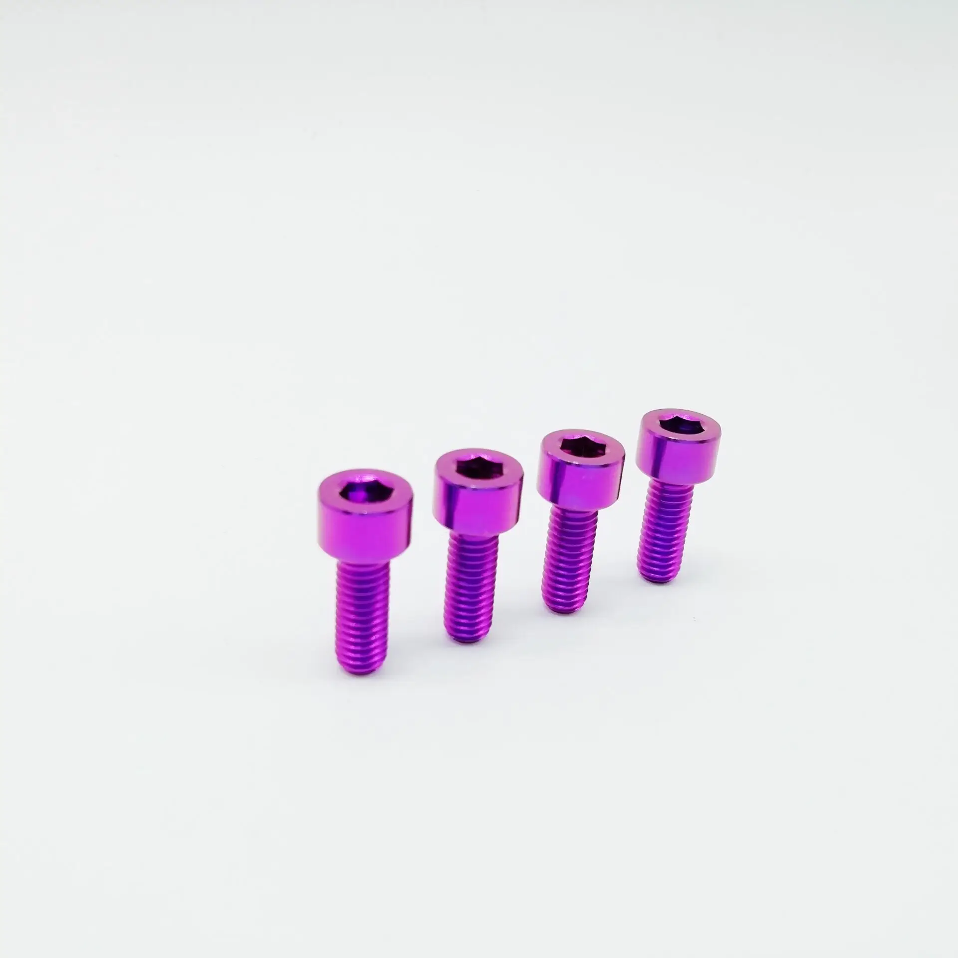 4 шт. M6X20mm Gr.5 титановый/Ti Болт шестигранный винт с внутренней шестигранной