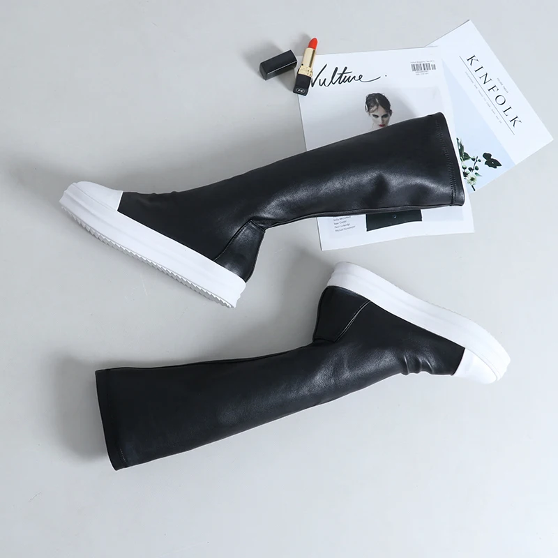 Женские сапоги выше колена новинка весны 2022 милая обувь для девочек женские