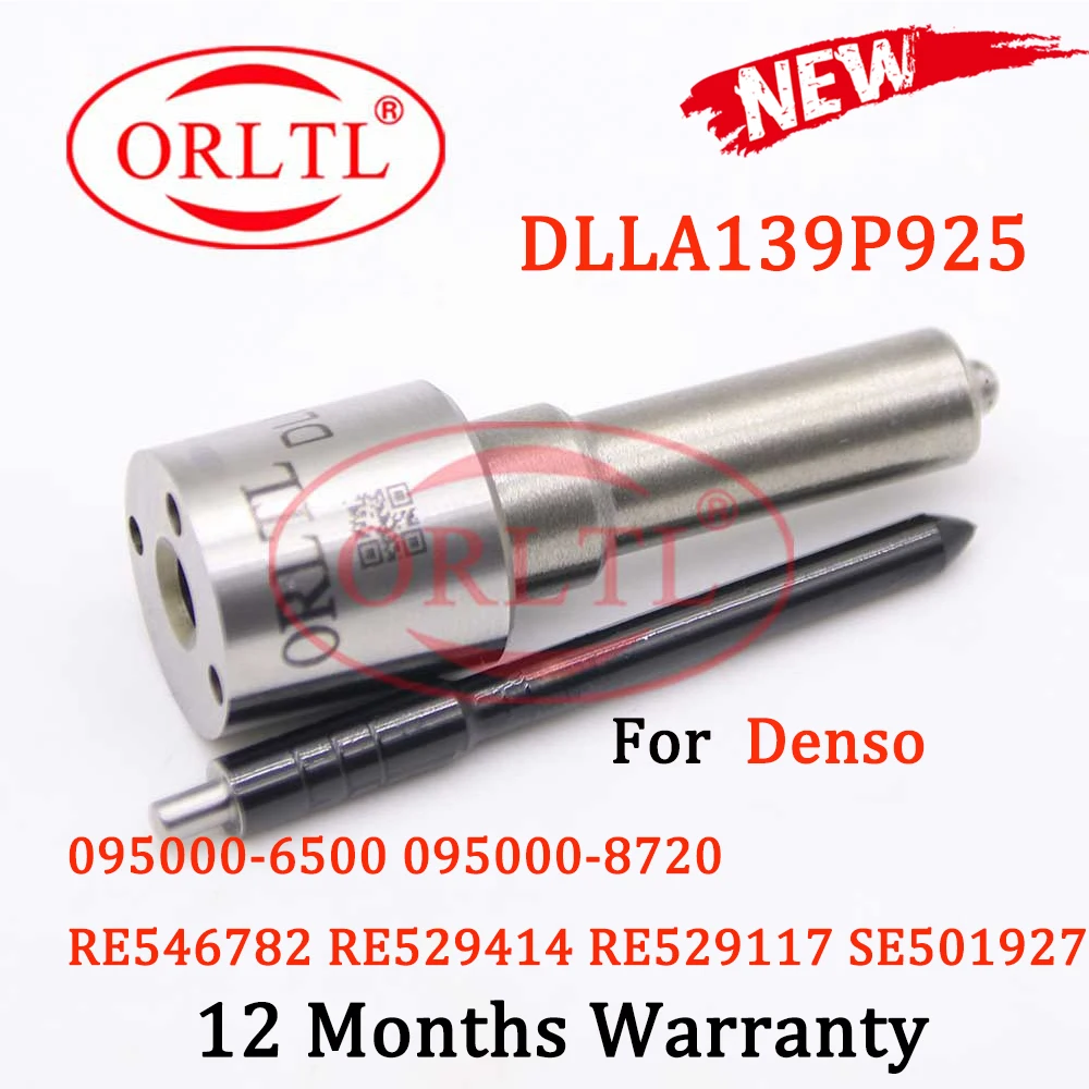 

DLLA139P925 Diesel Sprayer Nozzle DLLA 139 P 925 for Denso Injector 095000-6500 095000-8720 RE546782 RE529414 RE529117 SE501927