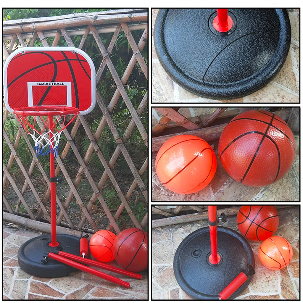 63 150 см баскетбольные стенды с регулировкой по высоте Дети Баскетбол кольца