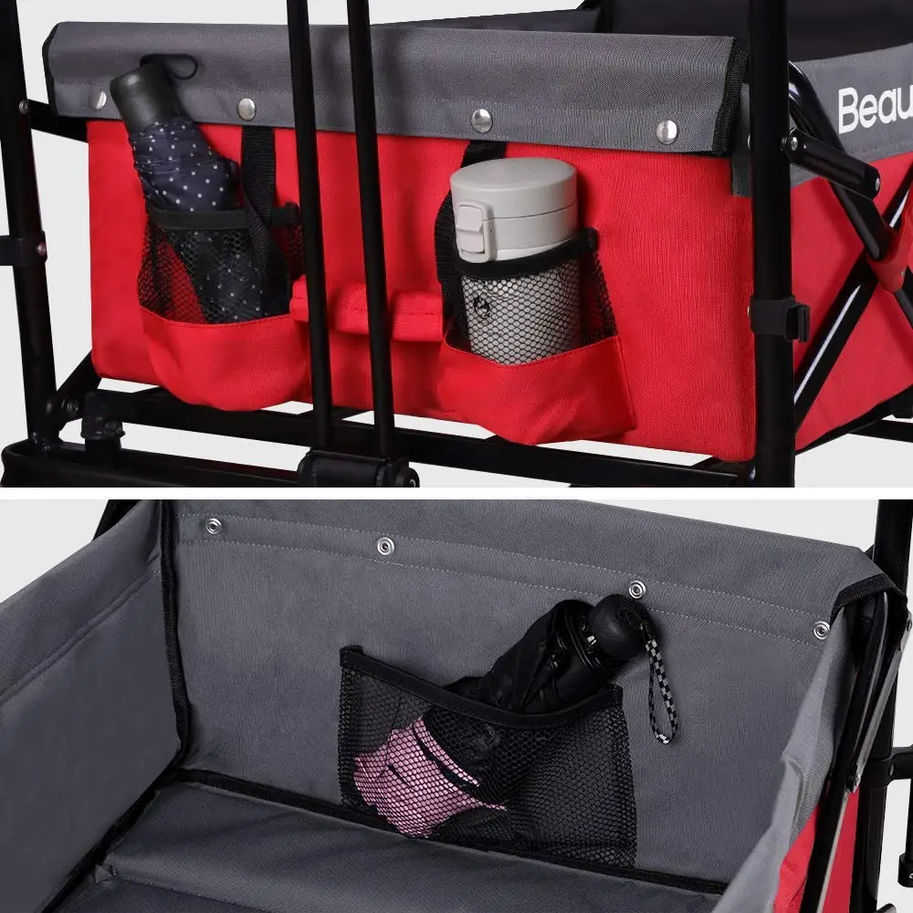 B LIFE складной алюминиевый тележка для багажа на открытом воздухе утилита Wagon сад