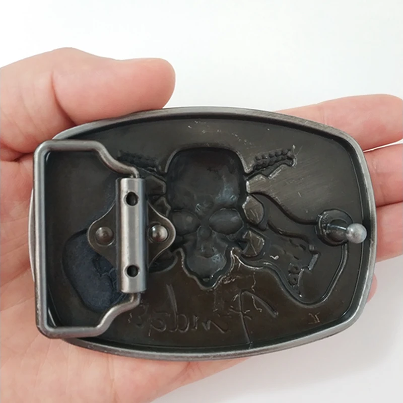 Мужская Пиратская тема супер крутые пряжки ремня Сделай Сам ремни голова