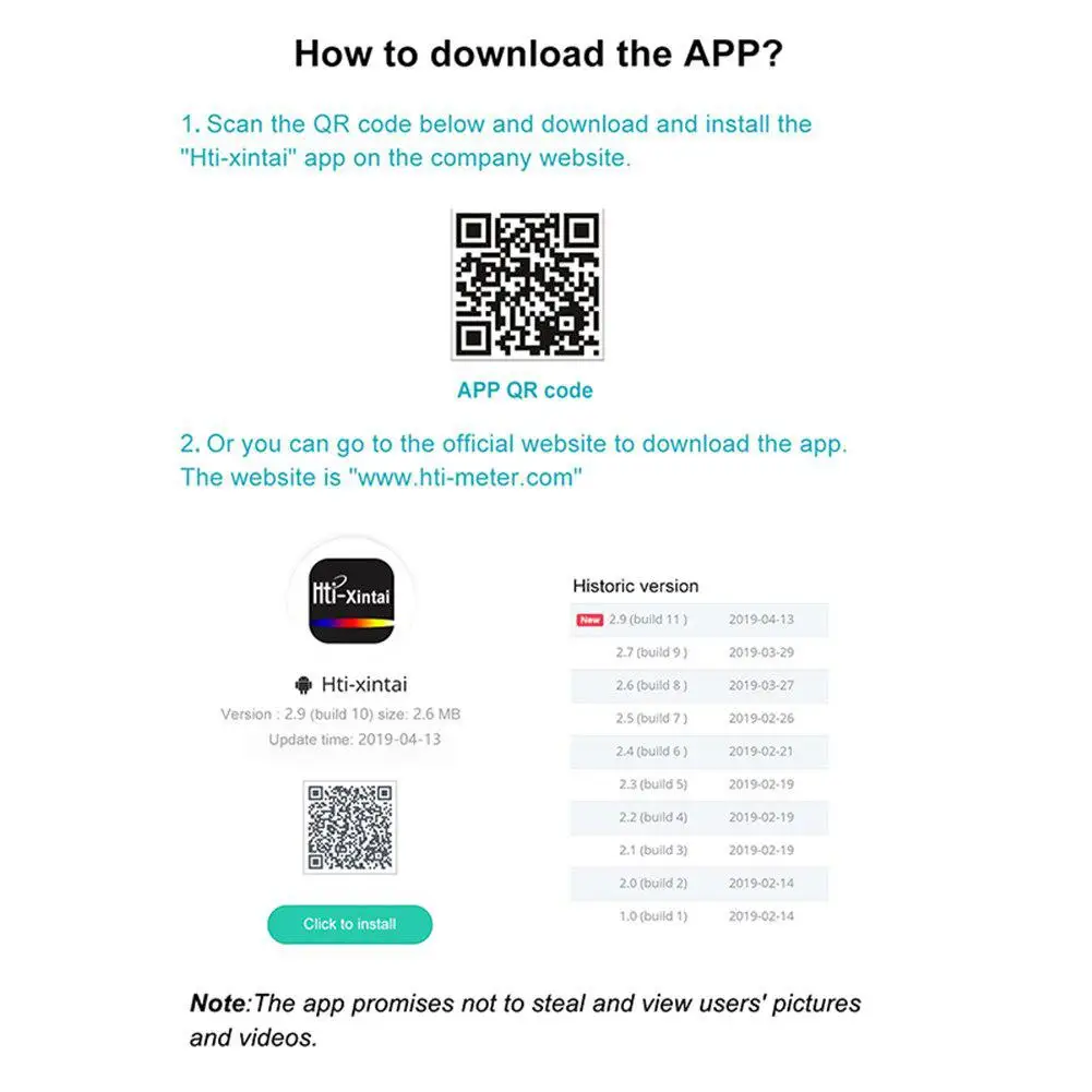 HT-101 Mobile Phone Thermal Image Camera Support Test Thermometer Temperature For Type-C Android | Мобильные телефоны и