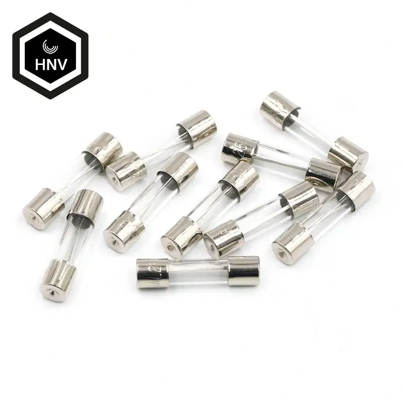 

100Pcs Set 5x20mm Quick Blow Glass Tube Fuse Assorted Kits,Fast-blow Glass Fuses