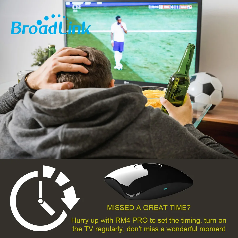 Новый BroadLink RM4 Pro умный универсальный дистанционный ИК и радиочастотный