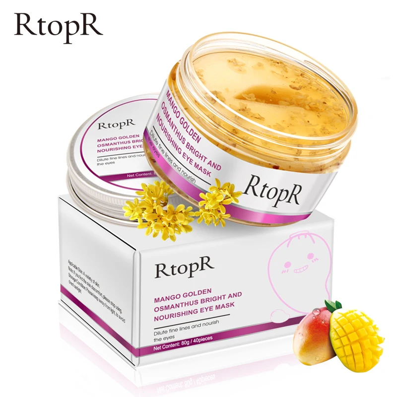 

Osmanthus Eye Mask Anti-Aging Dark Circles Acne Beauty Patches For Eye Gentle Hydration Lighten Eye Bags Skin Care