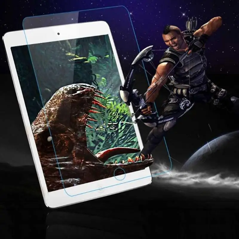 

Tempered Glass Film Screen Protector Anti-scratch Ultra-thin Clear For IPad Mini 1 2 3 4 Tablet Screen Protection
